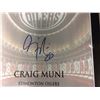 Image 2 : CRAIG MUNI AUTOGRAPHED 16" X 20" FRAMED PHOTO W/ COA
