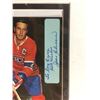 Image 2 : JEAN BELIVEAU AUTOGRAPHED 5X7 PHOTO CARD W/ COA