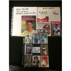 BASEBALL MEMORABILIA LOT