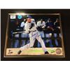 Image 1 : JASON BAY SIGNED 8" X 10" FRAMED COLOR PHOTO (NY METS)