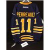 Image 1 : GILBERT PERREAULT AUTOGRAPHED BUFFALO SABRES HOCKEY JERSEY W/ FRAMEWORTH COA