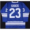 Image 1 : Eddie Shack Signed Maple Leafs Jersey (Beckett COA)