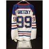 Image 1 : WAYNE GRETZKY AUTOGRAPHED OFFICIAL EDMONTON OILERS JERSEY (GRANDSTAND SPORTS COA)