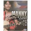 Image 1 : Manny Pacquiao Signed 8x10 Photo (PSA Hologram)