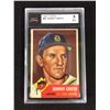 Image 1 : 1953 TOPPS #36 JOHNNY GROTH (5 EX) KSA GRADED