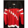 Image 1 : TEAM CANADA JERSEY SIGNED BY BRAYDEN POINT (SIZE MEDIUM)