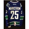 Image 1 : JACOB MARKSTROM SIGNED CANUCKS JERSEY (JSA COA)