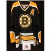 Image 3 : BRIAN LEETCH SIGNED BRUINS JERSEY W/ AJ SPORTSWORLD COA