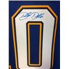 Image 2 : DALLAS DRAKE SIGNED BLUES HOCKEY JERSEY W/ FRAMEWORTH COA