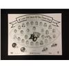 Image 1 : BC LIONS 50TH SEASON ALL TIME DREAM TEAM PRINT AUTOGRAPHED BY LUIS PASAGLIA (16" X 20")