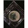 Image 2 : 1989 ONE OUNCE SILVER MAPLE LEAF SEALED PROOF