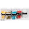 Image 1 : FLAT OF 20+ ASSORTED COLOR FORK, SPOONS SETS
