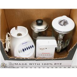 FLAT WITH OSTERIZER BLENDER, TOASTMASTER AND MORE