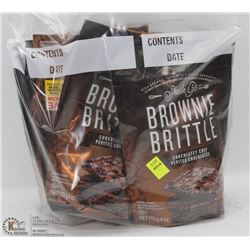 6 PACKS OF SHEILA G'S BROWNIE BRITTLE