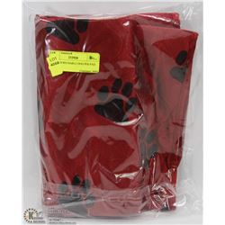NEW RED REUSABLE DOG PEE PAD.
