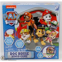 PAW PATROL DOG HOUSE BINGO GAME