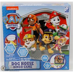 PAW PATROL DOG HOUSE BINGO GAME