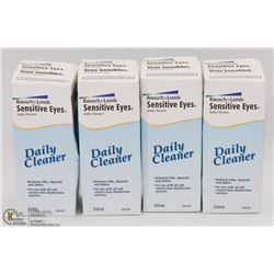 LOT OF 4 SENSITIVE EYES DAILY CONTACT CLEANER