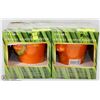 Image 1 : LOT OF 2 ANIMAL SHAPED PLANTERS