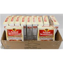 BOX OF AUNT JEMIMA PANCAKE MIX