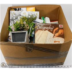 LOT OF ASSORTED NEW STATIONARY INCL CALLIGRAPHY