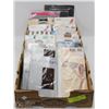 Image 1 : LARGE FLAT OF PANTY HOSE - VARIOUS SIZES, STYLES