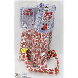 LARGE BUNDLE OF QWIK COOLER NECKWRAPS