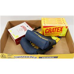 LOT WITH NEW WINTERZ PRESSURE GAUGE, 5 BOXES