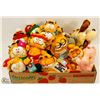 FLAT OF VINTAGE GARFIELD AND FRIENDS STUFFIES
