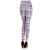 Image 1 : NEW BLUE ONE-SIZE STRETCHY DESIGNER YOGA PANTS