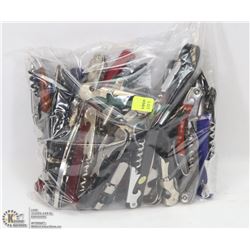 BAG OF CORK SCREWS