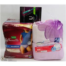 BUNDLE OF ASSORTED FEMININE HYGIENE PRODUCTS