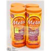 Image 1 : 4 TUBS OF METAMUCIL FIBER POWDER