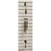 Image 1 : CARVED REDWOOD WITH TINY BUDDHA WIND CHIMES