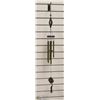 Image 1 : CARVED REDWOOD WITH TINY BUDDHA WIND CHIMES