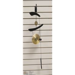 BRASS CHINESE ZODIAC CALENDAR WIND CHIME