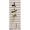 Image 1 : BRASS CHINESE ZODIAC CALENDAR WIND CHIME