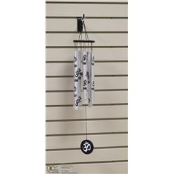 SILVER TUBED WIND CHIMES