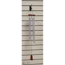 CHROME 6 TUBE WIND CHIMES
