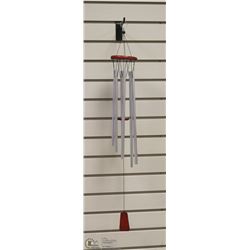CHROME 6 TUBE WIND CHIMES