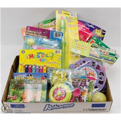 FLAT OF KIDS TOYS