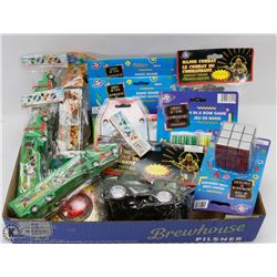 FLAT OF ASSORTED KIDS TOYS