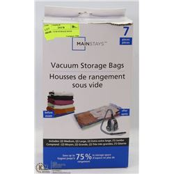 7PC VACUUM STORAGE BAGS
