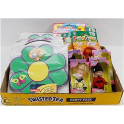 FLAT OF DOLLS, MAGNET FUN AND MORE