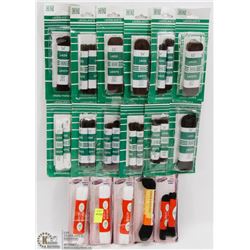 BUNDLE OF ASSORTED LENGTH SHOELACES