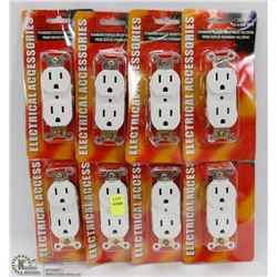 BUNDLE OF HOUSEHOLD ELECTRICAL RECEPTACLES