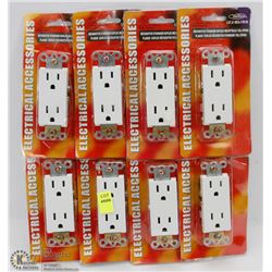 BUNDLE OF HOUSEHOLD ELECTRICAL RECEPTACLES
