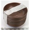 Image 1 : LOT 23 PCS COPPER CANDLE DISHES