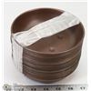 Image 1 : LOT 23 PCS COPPER CANDLE DISHES