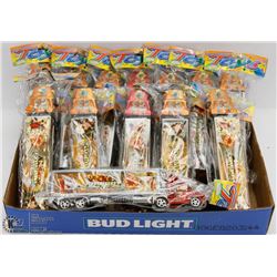 FLAT OF SEMI TRUCK TOYS